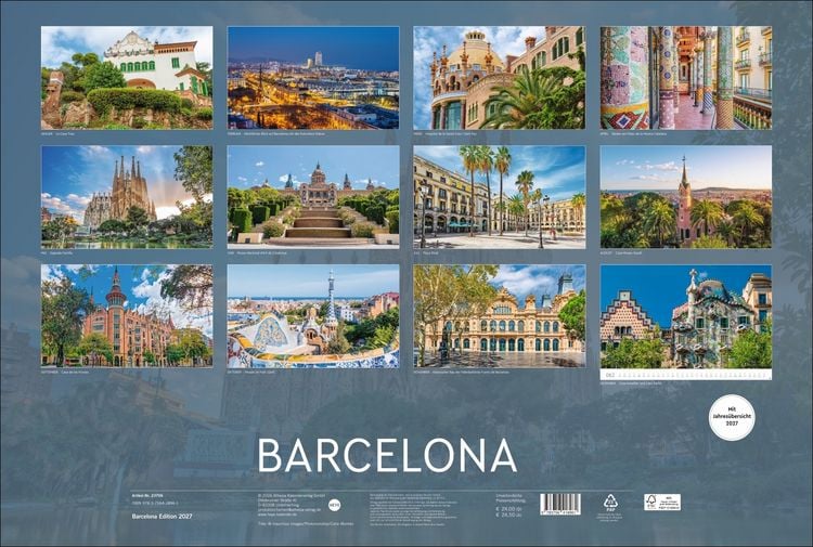 Produktbild: Barcelona Edition Kalender 2027