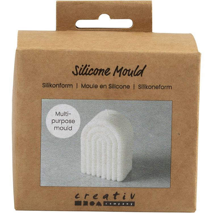 Produktbild: Creativ Company Silikonform, Bogen, H 8 cm, D 4 cm, B 5,5 cm, 155 g, 1 Stk