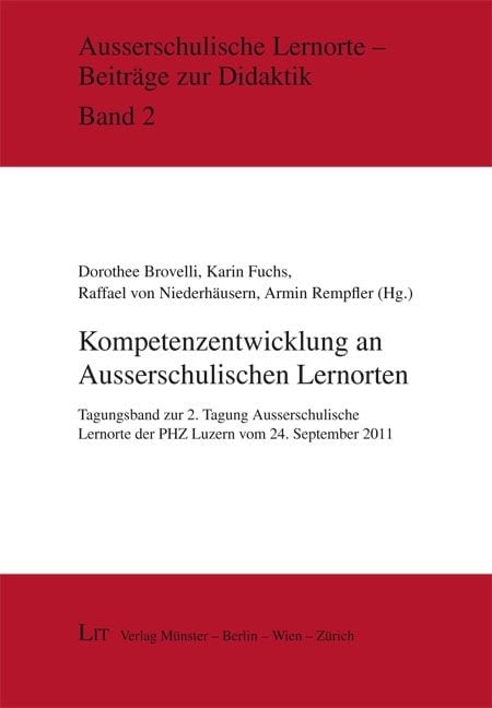 Produktbild: Kompetenzentwicklung an Ausserschulischen Lernorten