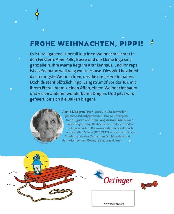 Produktbild: Pippi Langstrumpf feiert Weihnachten