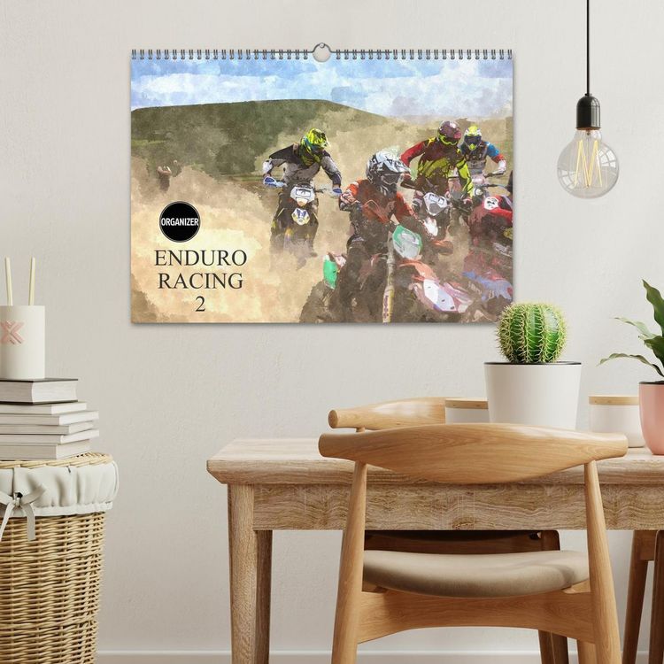 Produktbild: ENDURO RACING 2 (Wall Calendar 2026 DIN A3 landscape), CALVENDO 12 Month Wall Calendar