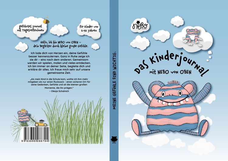 Produktbild: Das Kinderjournal mit NEBO von OBEN