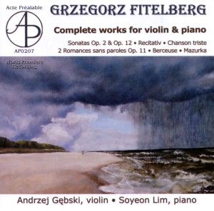 Produktbild: Gebski, A: S&auml;mtliche Werke f&uuml;r Violine und Klavier