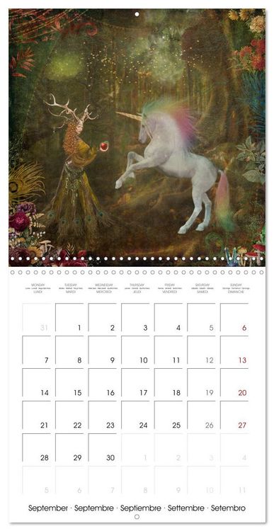 Produktbild: Lady Legends Fantasy Art (Wall Calendar 2026 12 &times; 12 Inch) CALVENDO 12 Month Wall Calendar