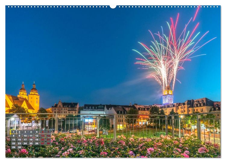 Produktbild: Vogtland - von Klingenthal bis G&ouml;ltzschtal (hochwertiger Premium Wandkalender 2026 DIN A2 quer), Kunstdruck in Hochglanz