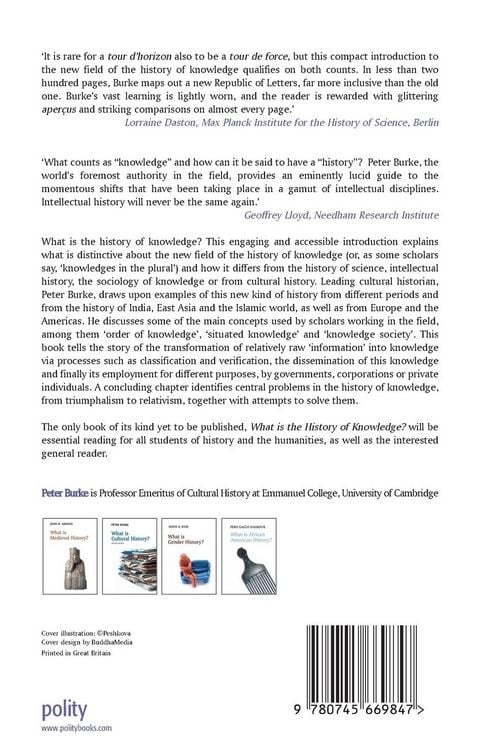 Produktbild: What is the History of Knowledge?