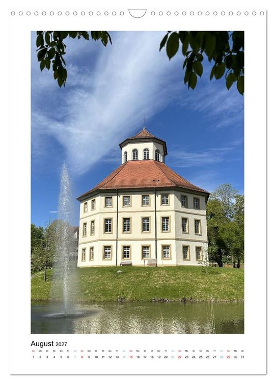 Produktbild: Unterwegs in und um Backnang (Wandkalender 2027 DIN A3 hoch), CALVENDO Monatskalender