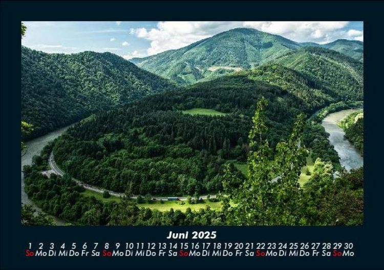 Produktbild: Bergige Welten 2025 Fotokalender DIN A5