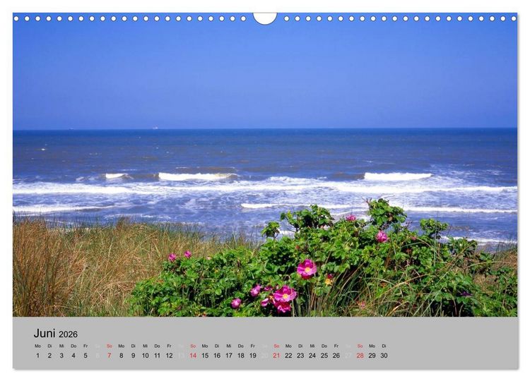 Produktbild: Ostfriesland an der Nordseek&uuml;ste (Wandkalender 2026 DIN A3 quer), CALVENDO Monatskalender