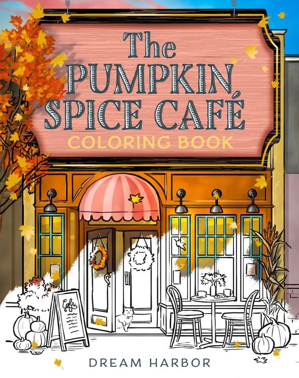 Bild vom Artikel The Pumpkin Spice Café Coloring Book vom Autor Laurie Gilmore