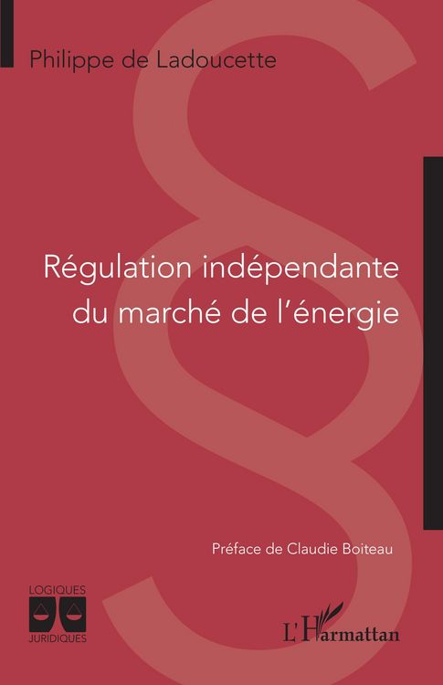 Produktbild: R&eacute;gulation ind&eacute;pendante du march&eacute; de l'&eacute;nergie