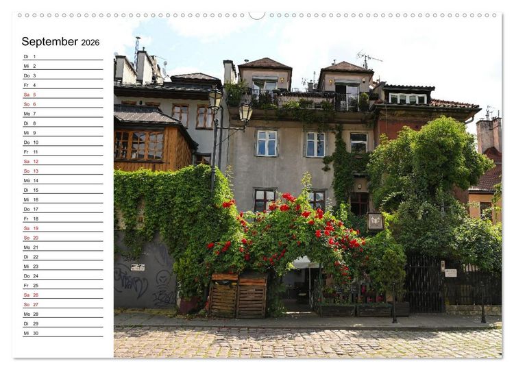 Produktbild: Besucht doch mal Krakau (Wandkalender 2026 DIN A2 quer), CALVENDO Monatskalender