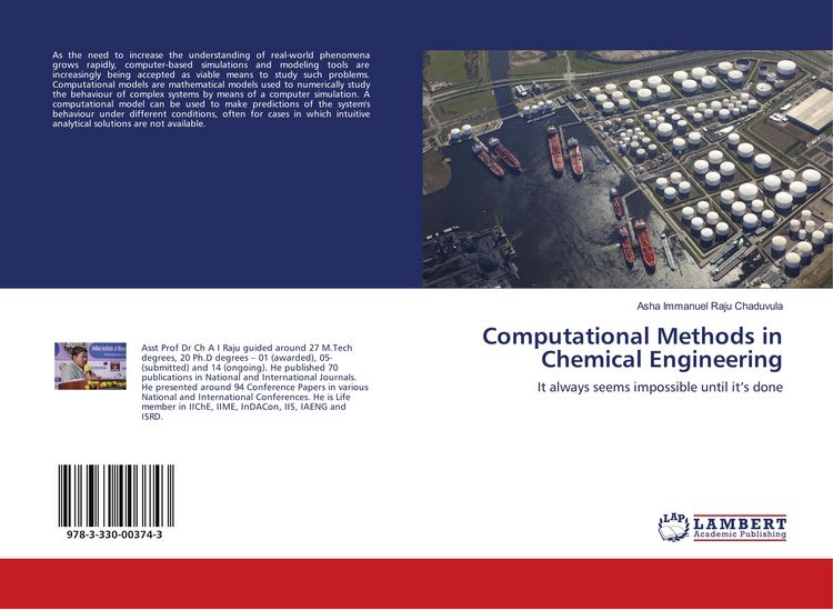 Produktbild: Computational Methods in Chemical Engineering
