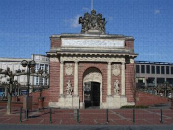 Produktbild: CALVENDO Puzzle Ein Motiv aus dem Kalender Wesel am Niederrhein | 1000 Teile Lege-Gr&ouml;&szlig;e 64x48cm Foto-Puzzle f&uuml;r gl&uuml;ckliche Stunden