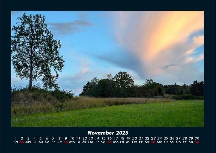 Produktbild: Bilder der Natur 2025 Fotokalender DIN A4