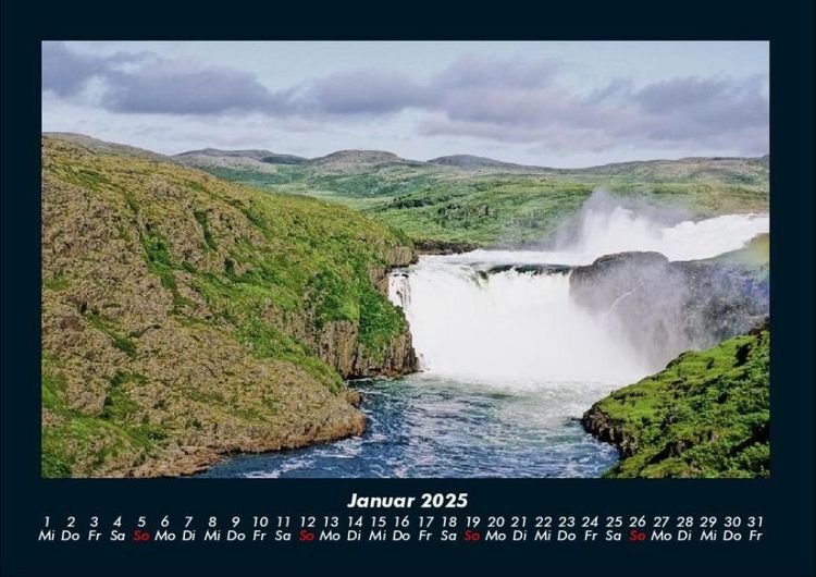 Produktbild: Naturlandschaften 2025 Fotokalender DIN A4