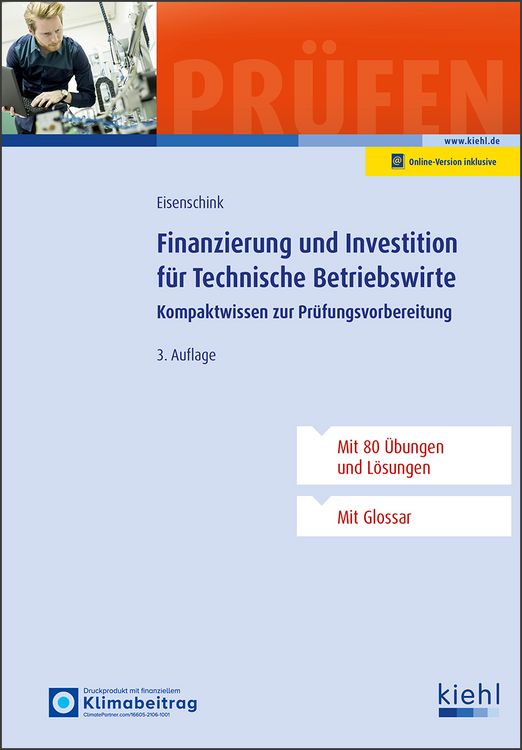 Produktbild: Finanzierung und Investition f&uuml;r Technische Betriebswirte