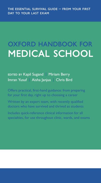 Produktbild: Oxford Handbook for Medical School