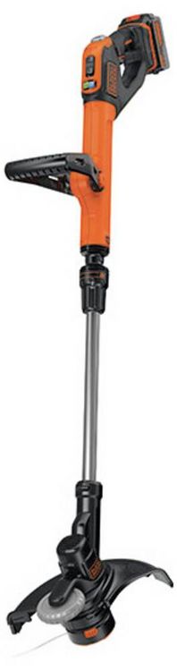 Produktbild: Black & Decker Akku Akku-Rasentrimmer inkl. Akku, inkl. Ladeger&auml;t, H&ouml;henverstellbarer Griff 18 V 4 Ah Schnittbreite (max.): 30 cm
