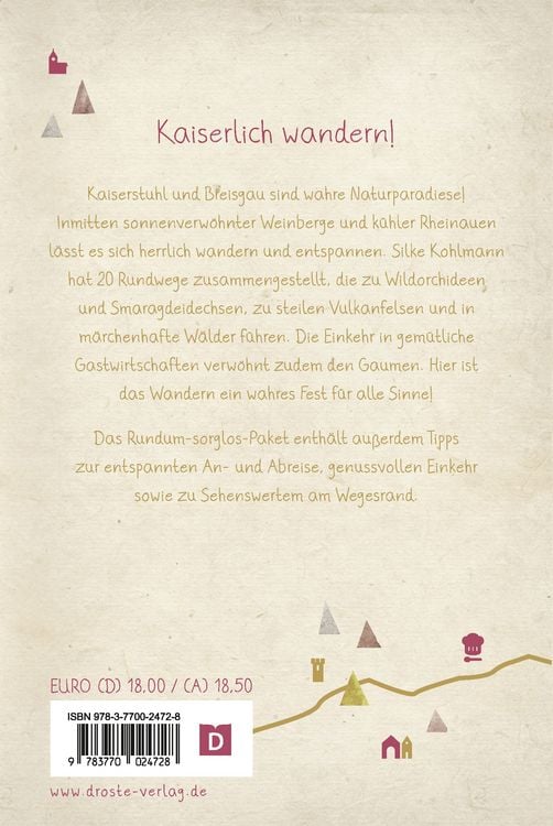 Produktbild: Kaiserstuhl/Breisgau. Wandern f&uuml;r die Seele