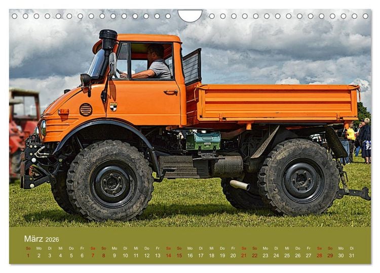 Produktbild: Ein Mythos mit Stern - das Universalmotorger&auml;t (Wandkalender 2026 DIN A4 quer), CALVENDO Monatskalender