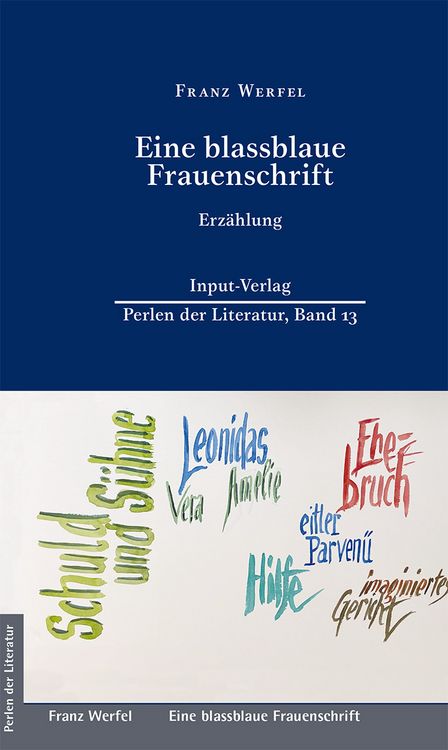 Produktbild: Eine blassblaue Frauenschrift