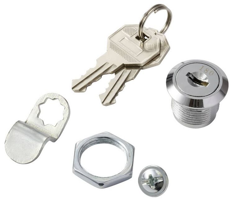 Produktbild: Sygonix SY-7065780 Hebelschloss Chrom