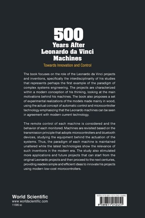 Produktbild: 500 Years After Leonardo Da Vinci Machines