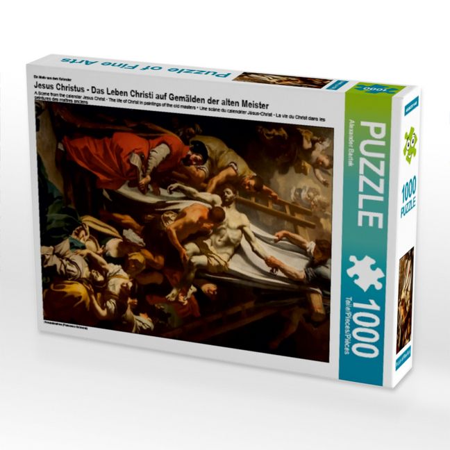 Produktbild: CALVENDO Puzzle Ein Motiv aus dem Kalender Jesus Christus - Das Leben Christi auf Gem&auml;lden der alten Meister | 1000 Teile Lege-Gr&ouml;&szlig;e 64x48cm Foto-Puzzle f&uuml;r gl&uuml;ckliche Stunden