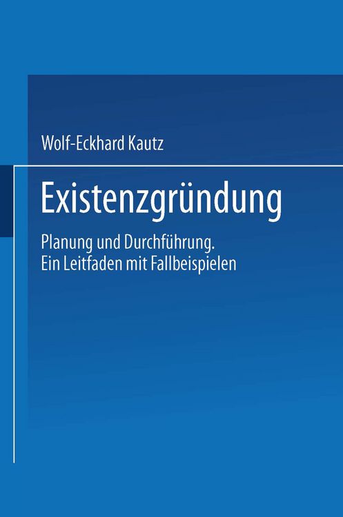 Produktbild: Existenzgr&uuml;ndung