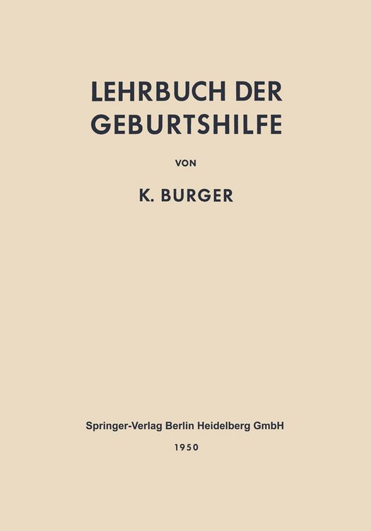 Produktbild: Lehrbuch der Geburtshilfe