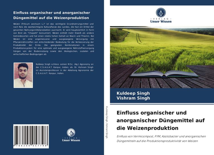 Produktbild: Einfluss organischer und anorganischer D&uuml;ngemittel auf die Weizenproduktion