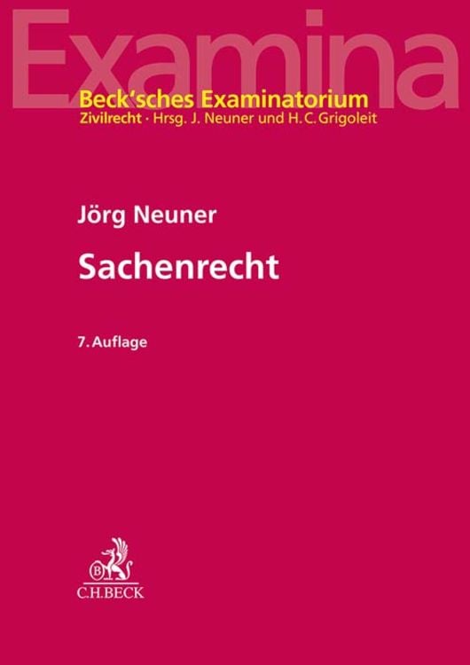 Produktbild: Sachenrecht