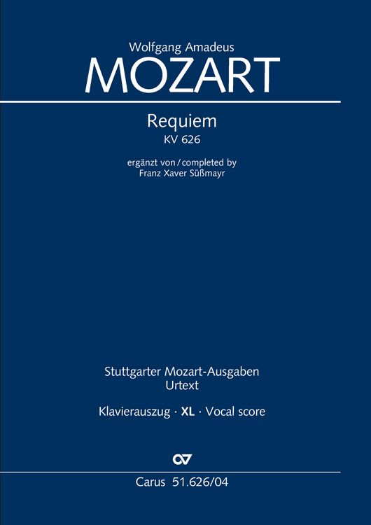 Produktbild: Requiem (Klavierauszug XL)