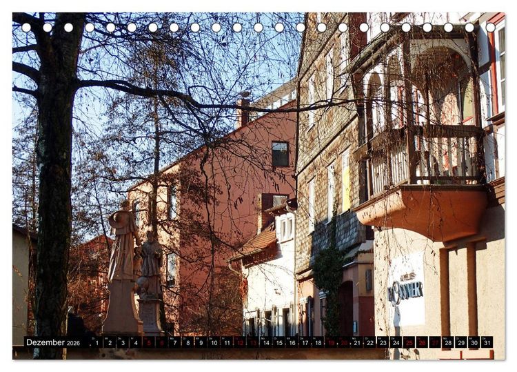 Produktbild: Sehenswertes Bensheim an der Bergstra&szlig;e (Tischkalender 2026 DIN A5 quer), CALVENDO Monatskalender