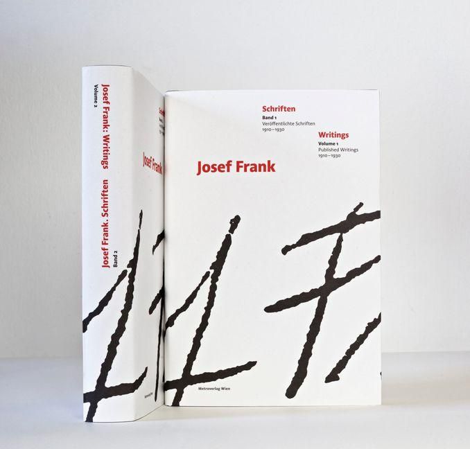 Produktbild: Josef Frank Writings