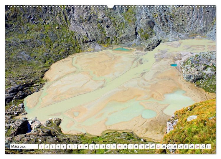 Produktbild: Rund um den Gro&szlig;glockner (Wandkalender 2026 DIN A2 quer), CALVENDO Monatskalender