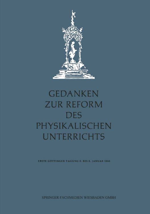 Produktbild: Gedanken zur Reform des physikalischen Unterrichts
