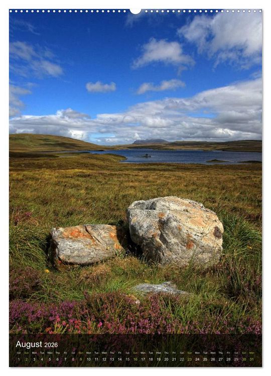 Produktbild: Beautiful Scotland / UK-Version (High Quality Premium Wall Calendar 2026 DIN A2 portrait),CALVENDO 12 Month Wall Calendar