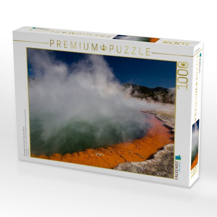 Produktbild: CALVENDO Puzzle Champagne Pool - Wai-O-Tapu, Neuseeland | 1000 Teile Lege-Gr&ouml;&szlig;e 64x48cm Foto-Puzzle f&uuml;r gl&uuml;ckliche Stunden