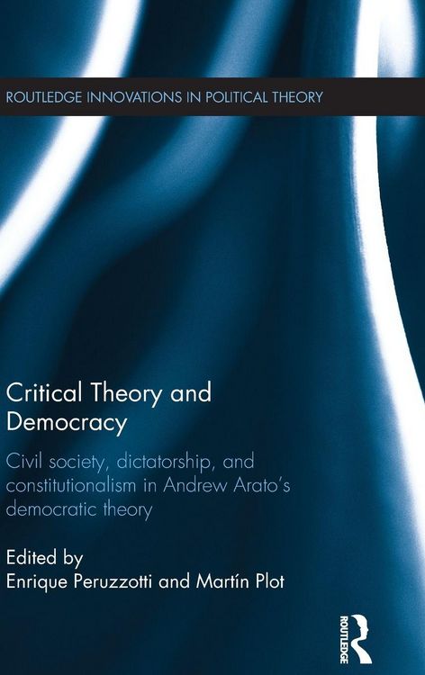 Produktbild: Critical Theory and Democracy