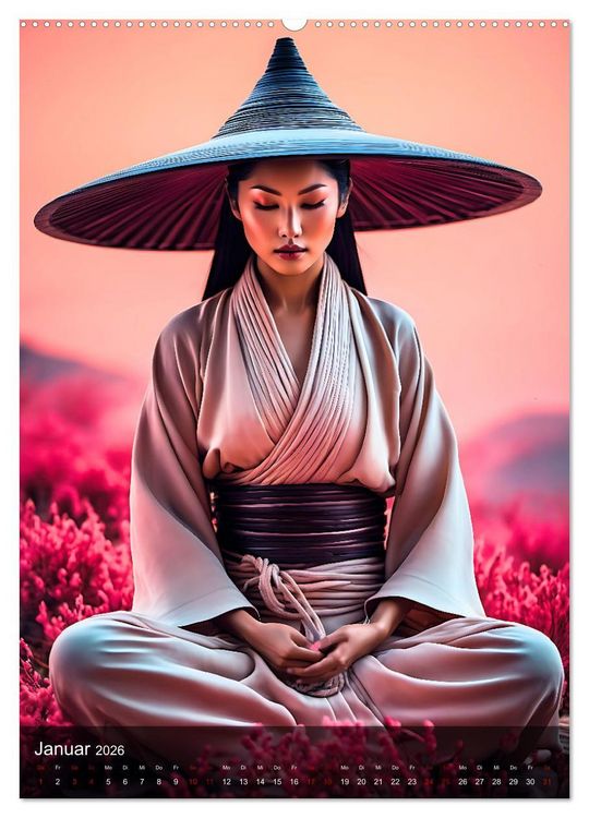 Produktbild: Zen - im Einklang mit K&ouml;rper und Geist (hochwertiger Premium Wandkalender 2026 DIN A2 hoch), Kunstdruck in Hochglanz