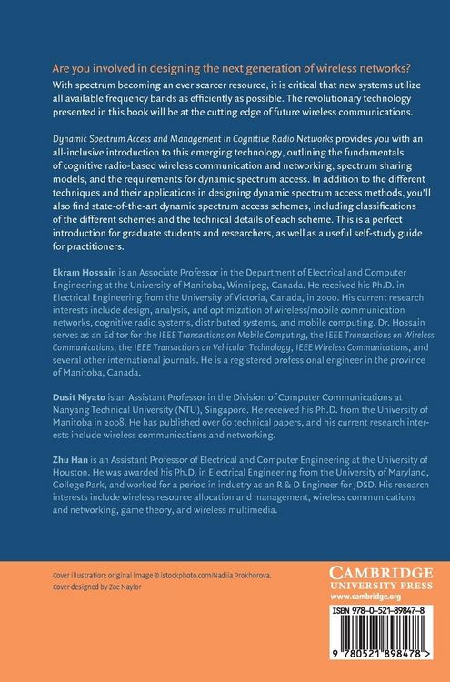 Produktbild: Dynamic Spectrum Access and Management in Cognitive Radio Networks