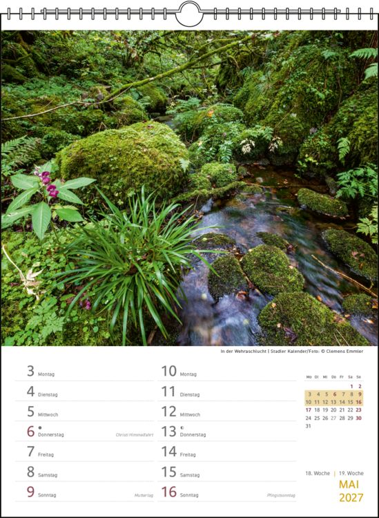 Produktbild: Zwei-Wochenplaner Schwarzwald 2027