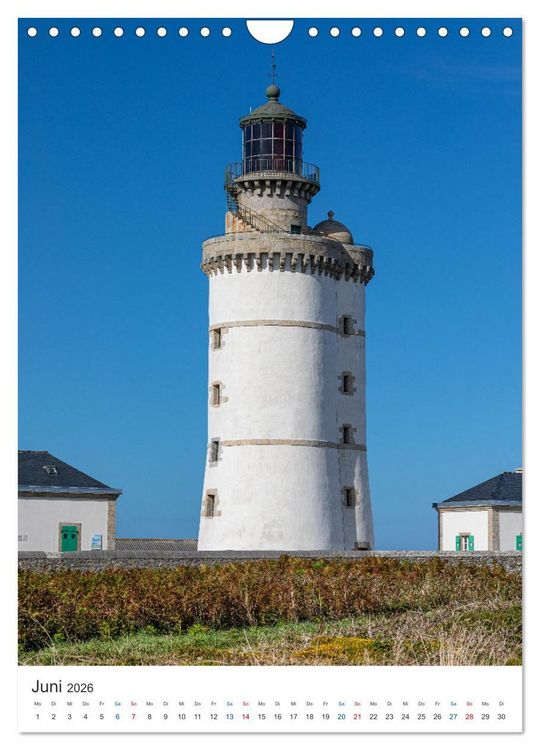 Produktbild: Leuchtturm-Legenden im Westen der Bretagne (Wandkalender 2026 DIN A4 hoch), CALVENDO Monatskalender