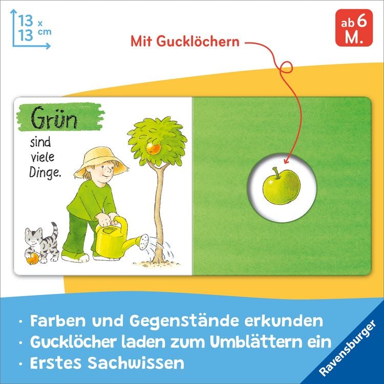 Produktbild: Mein erstes Gucklochbuch: Farben