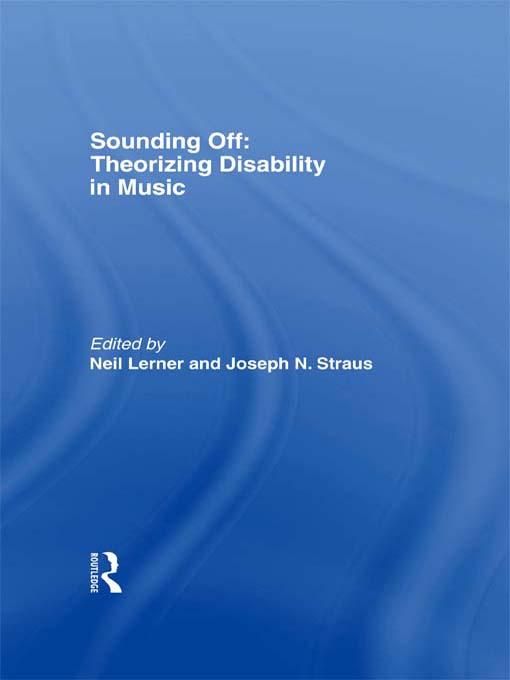 Produktbild: Sounding Off: Theorizing Disability in Music