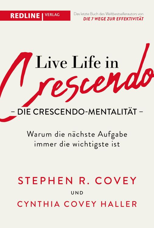 Produktbild: Live Life in Crescendo - Die Crescendo-Mentalit&auml;t