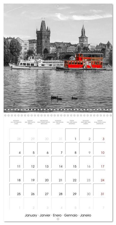 Produktbild: Red spots around the world (Wall Calendar 2027 12 &times; 12 Inch) CALVENDO 12 Month Wall Calendar