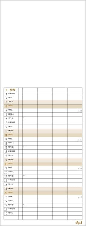 Produktbild: Foto-Malen-Basteln Familientimer gold 2027